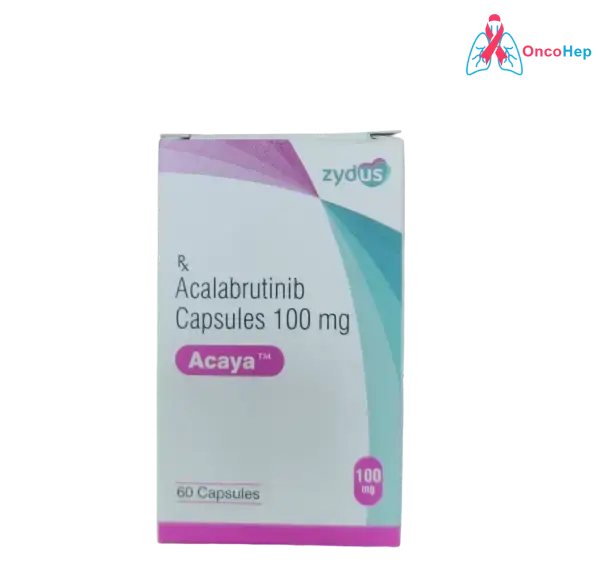 Acaya Acalabrutinib 100 mg (Calquence Genérico) 60 Cápsulas - Medicamento Anticancerígeno