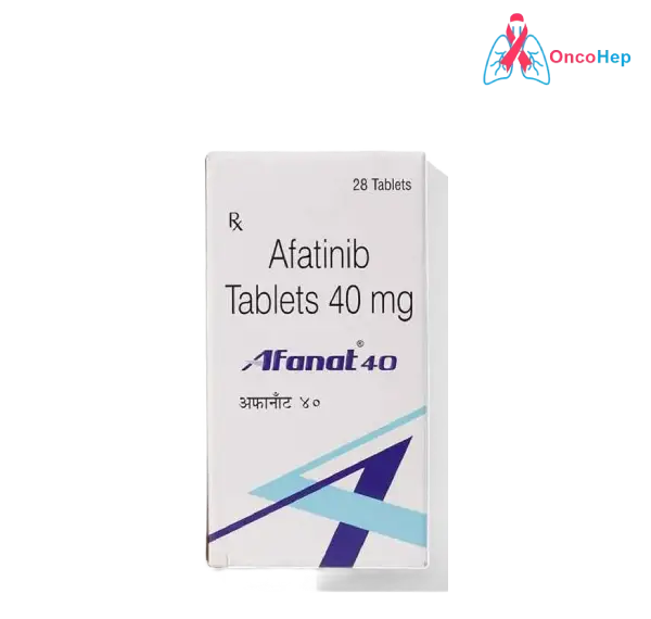 Afanat – Afatinib 40mg (Gilotrif Genérico) 28 Comprimidos - Medicamento para el cáncer de pulmón