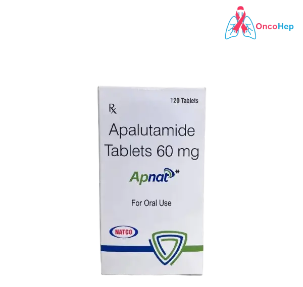 Apnat – Apalutamida 60mg (Erleada Genérico) 120 Comprimidos - Medicamento para el cáncer de próstata