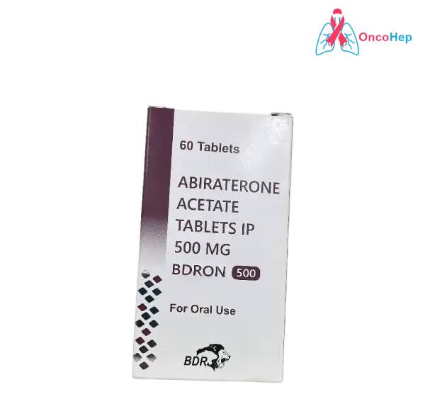 Bdron – Acetato de Abiraterona 500mg (Zytiga Genérico) 60 Comprimidos - Medicamento para el cáncer de próstata