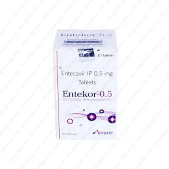 ENTECAVIR 0,5 mg (Entekor) x 30 Comprimidos