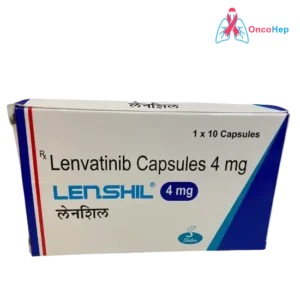 Lenshil Lenvatinib 4mg (Lenvima Genérico) 10 Cápsulas - Medicamento cánceres de tiroides, hígado y riñón