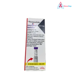 Mounjaro Tirzepatide KwikPen 2.5 mg/0.6ml - Medicamento Antidiabéticos