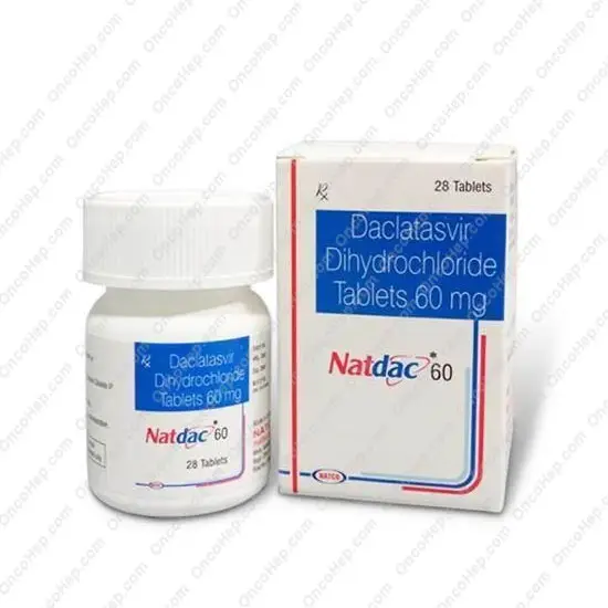 DACLATASVIR 60 mg (Natdac) x 28 Comprimidos