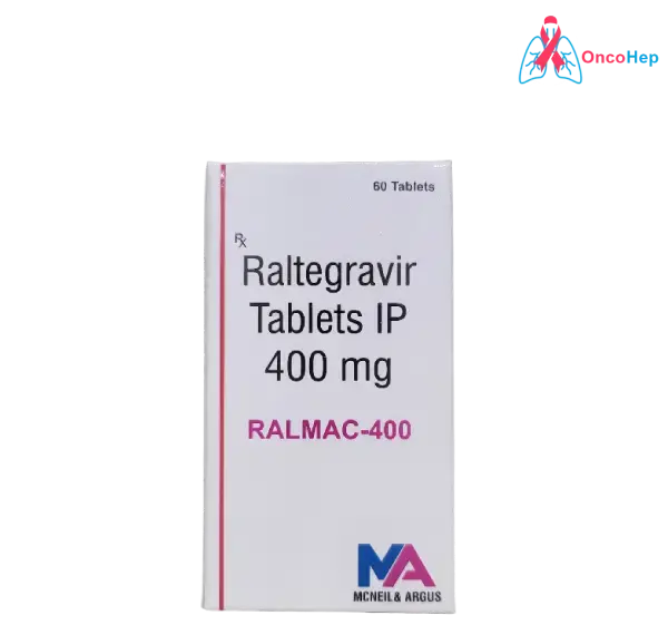 Ralmac Raltegravir 400mg (Isentress Genérico) 60 Comprimidos - Medicamento VIH