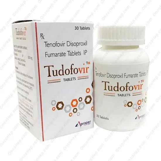 Tudofovir (TENOFOVIR DISOPROXIL FUMARATO 300 mg) x 30 Comprimidos