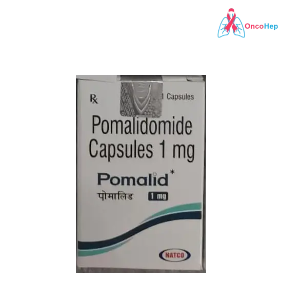 Pomalidomida genérico 1 mg (Pomalid) – 21 cápsulas – Medicamento para el mieloma múltiple