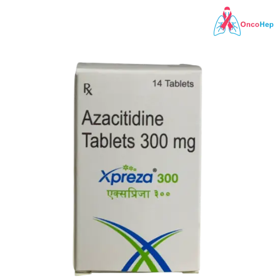 Azacitidina genérico 300 mg (Xpreza) Comprimidos – Medicamento para el cáncer de sangre y tratamiento del síndrome mielodisplásico