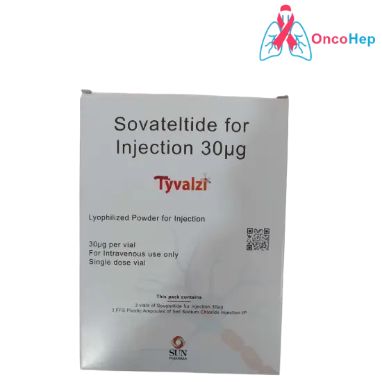 Sovateltida 30 mcg (Tyvalzi Combipack) Inyección