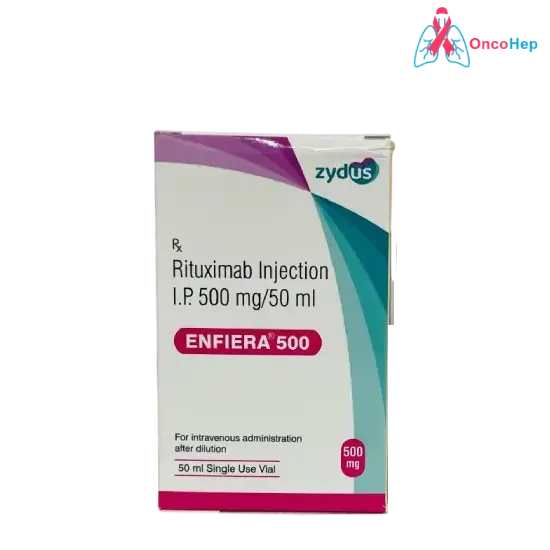 Rituximab genérica 500 mg/50 ml (Enfiera) Inyección – Medicamento para el tratamiento de la granulomatosis con poliangeítis