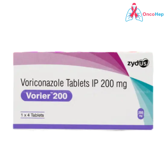 Voriconazol genérica 200 mg (Vorier) x 16 Comprimidos – Medicamento para el tratamiento de las infecciones fúngicas graves