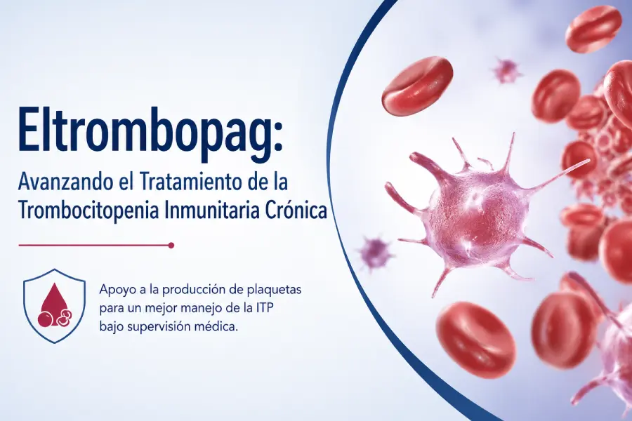 Eltrombopag: Avanzando el Tratamiento de la Trombocitopenia Inmunitaria Crónica