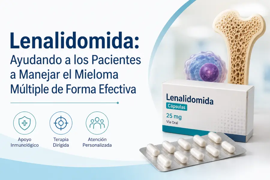 Lenalidomida: Ayudando a los Pacientes a Manejar el Mieloma Múltiple de Forma Efectiva