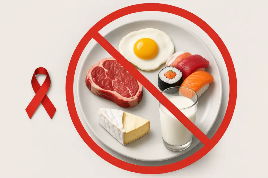 ¿Qué alimentos deben evitar los pacientes con VIH? Una guía completa para una alimentación segura