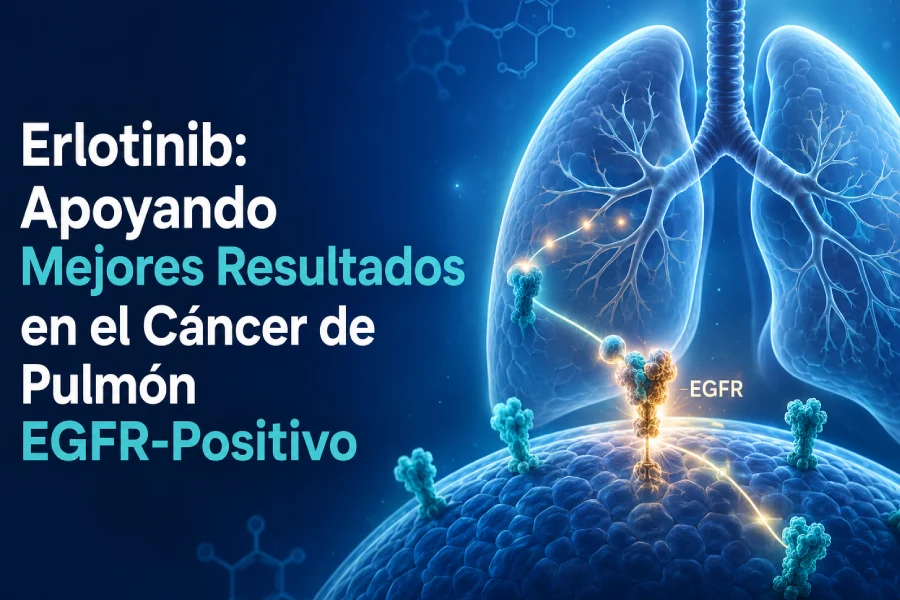 Erlotinib: Apoyando Mejores Resultados en el Cáncer de Pulmón EGFR-Positivo