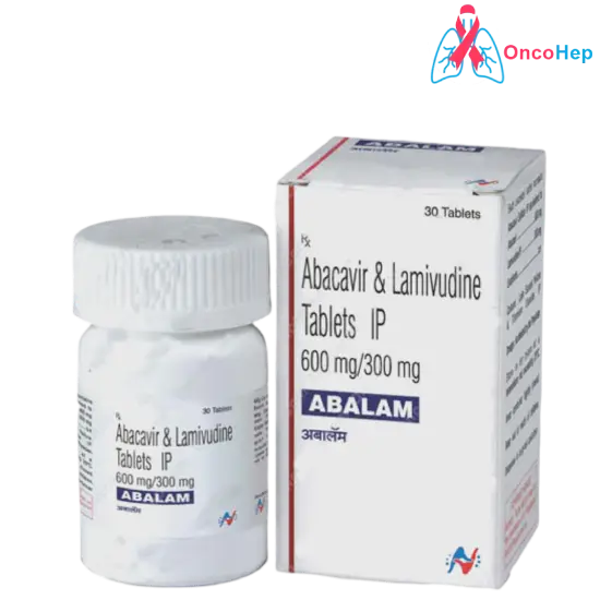 Abalam Abacavir 600mg + Lamivudine 300mg (Generic Kivexa) 30 Tablets - Medicine for HIV