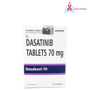 Dasakast Dasatinib 70mg (Generic Sprycel) 60 Tablets - Medicine for Blood Cancer