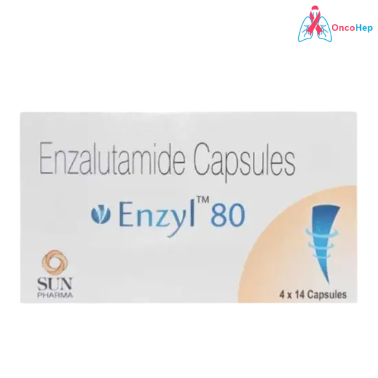 Enzyl Enzalutamide 80mg (Generic Xtandi) 56 Capsules - Medicine for Prostate Cancer