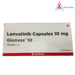Glenvas Lenvatinib 10mg (Generic Lenvima) 30 Capsules - Medicine for thyroid, liver & kidney cancers