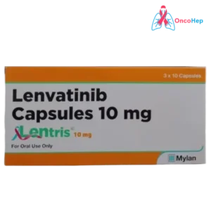Lentris Lenvatinib 10mg (Generic Lenvima) 30 Capsules - Medicine for thyroid, liver & kidney cancers