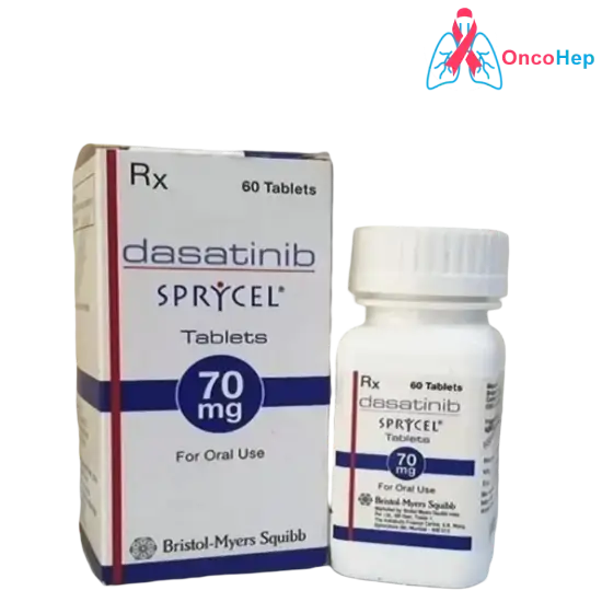 Sprycel Dasatinib 70mg 60 Tablets - Medicine for Blood Cancer