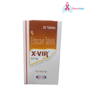 XVIR Entecavir 0.5MG (Generic Baraclude) 30 Tablets - Medicine for Hepatitis B