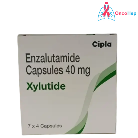 Xylutide Enzalutamide 40mg (Generic Xtandi) 28 Capsules - Medicine for Prostate Cancer