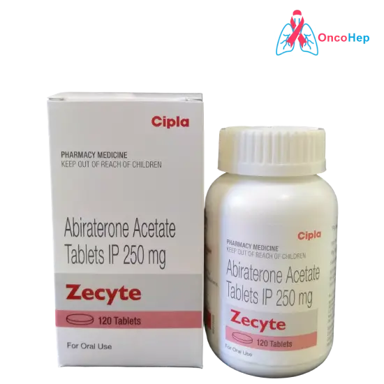 Zecyte Abiraterone Acetate 250mg (Generic Zytiga) 120 Tablets - Medicine for Prostate Cancer