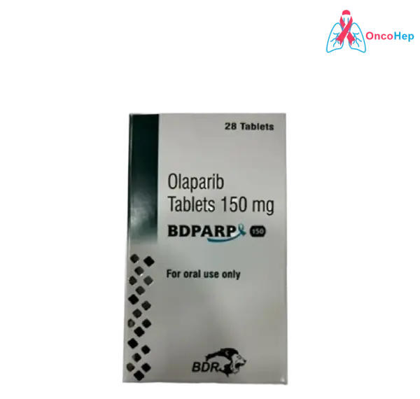BDPARP – Olaparib 150 mg (Generic Lynparza) 28 Tablets - Medicine for ovarian, breast, pancreatic, and prostate cancers