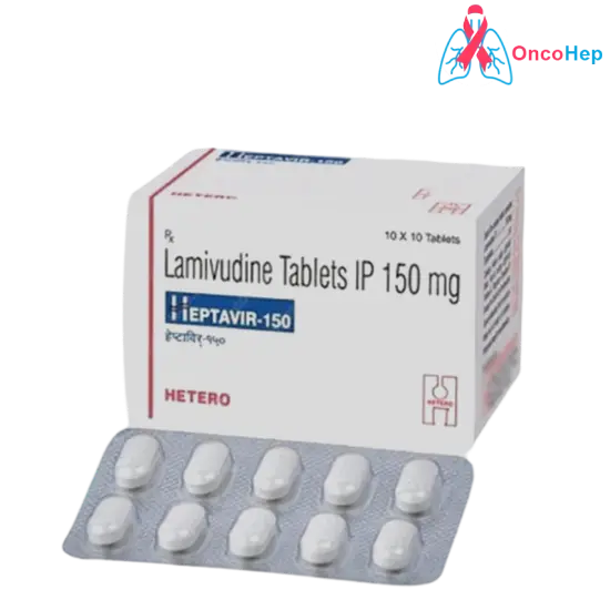 Heptavir Lamivudine 150mg (Generic Epivir) 100 Tablets - Medicine for Hepatitis B