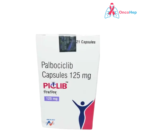 Piclib Palbociclib 125mg (Generic Ibrance) 21 Capsules - Medicine for metastatic breast cancer