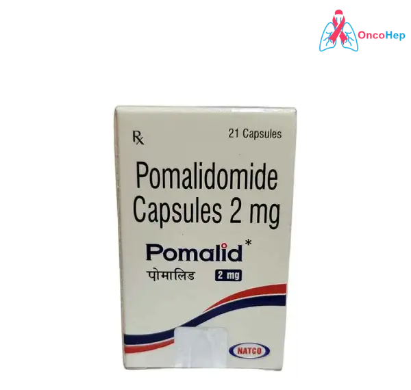 Pomalid Pomalidomide 2mg (Generic Pomalyst) 21 Capsules - Medicine for Multiple Myeloma