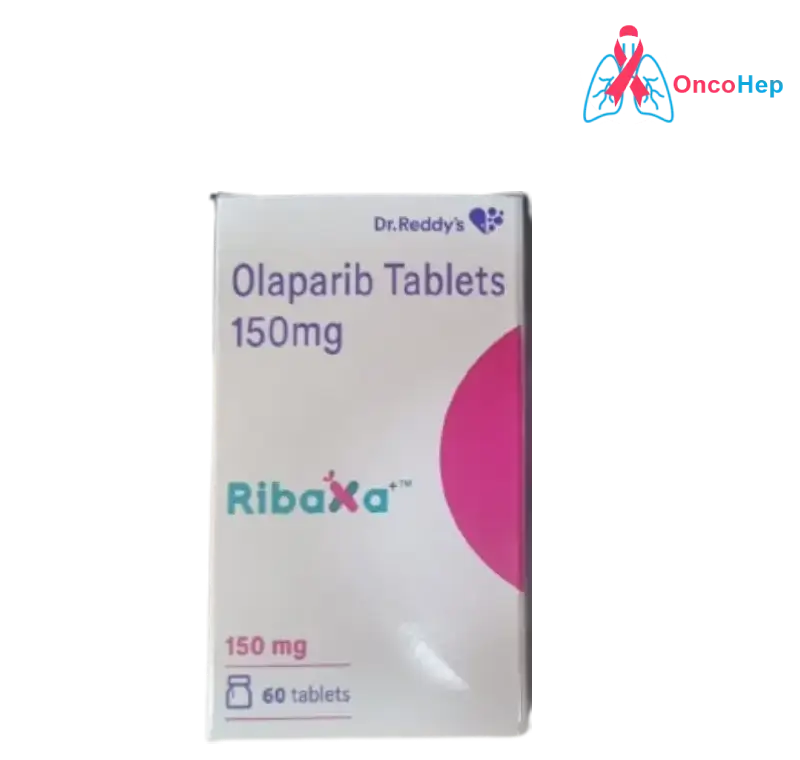 Ribaxa – Olaparib 150 mg (Generic Lynparza) 60 Tablets - Medicine for ovarian, breast, pancreatic, and prostate cancers