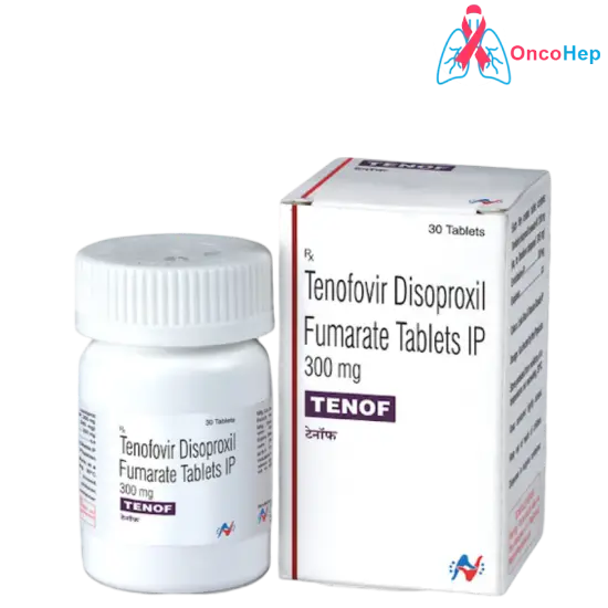 Tenof Tenofovir Disoproxil Fumarate 300mg (Generic Viread) 30 Tablets - Medicine for HIV-1 Infection