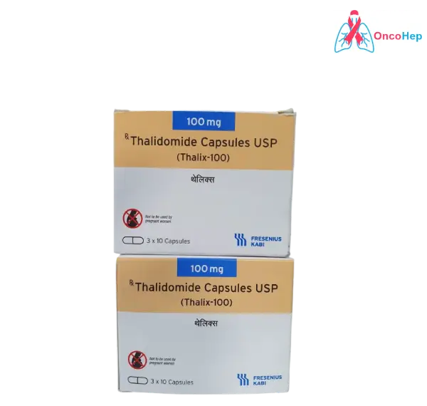 Thalix Thalidomide 100 mg (Generic Thalomid) - Medicine for multiple myeloma and certain inflammatory conditions