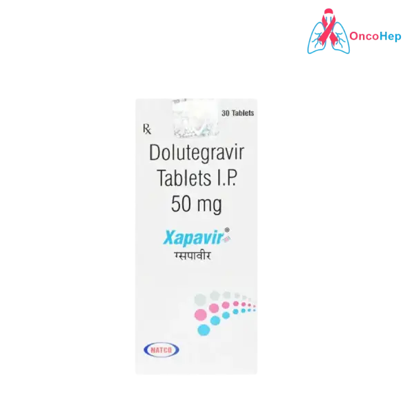 Xapavir – Dolutegravir 50 mg (Generic Tivicay) 30 Tablets - Medicine for HIV infection