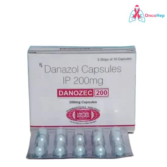 Danazol 200 mg (Danozec) x 30 Capsules
