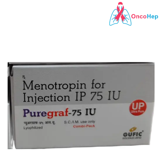 Menotrophin 75IU UP (Puregraf) Injection